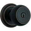 Brinks Commercial Brinks Push Pull Rotate Stafford Oil Rubbed Bronze Entry Knob KW1 1.75 in. 23001-150
